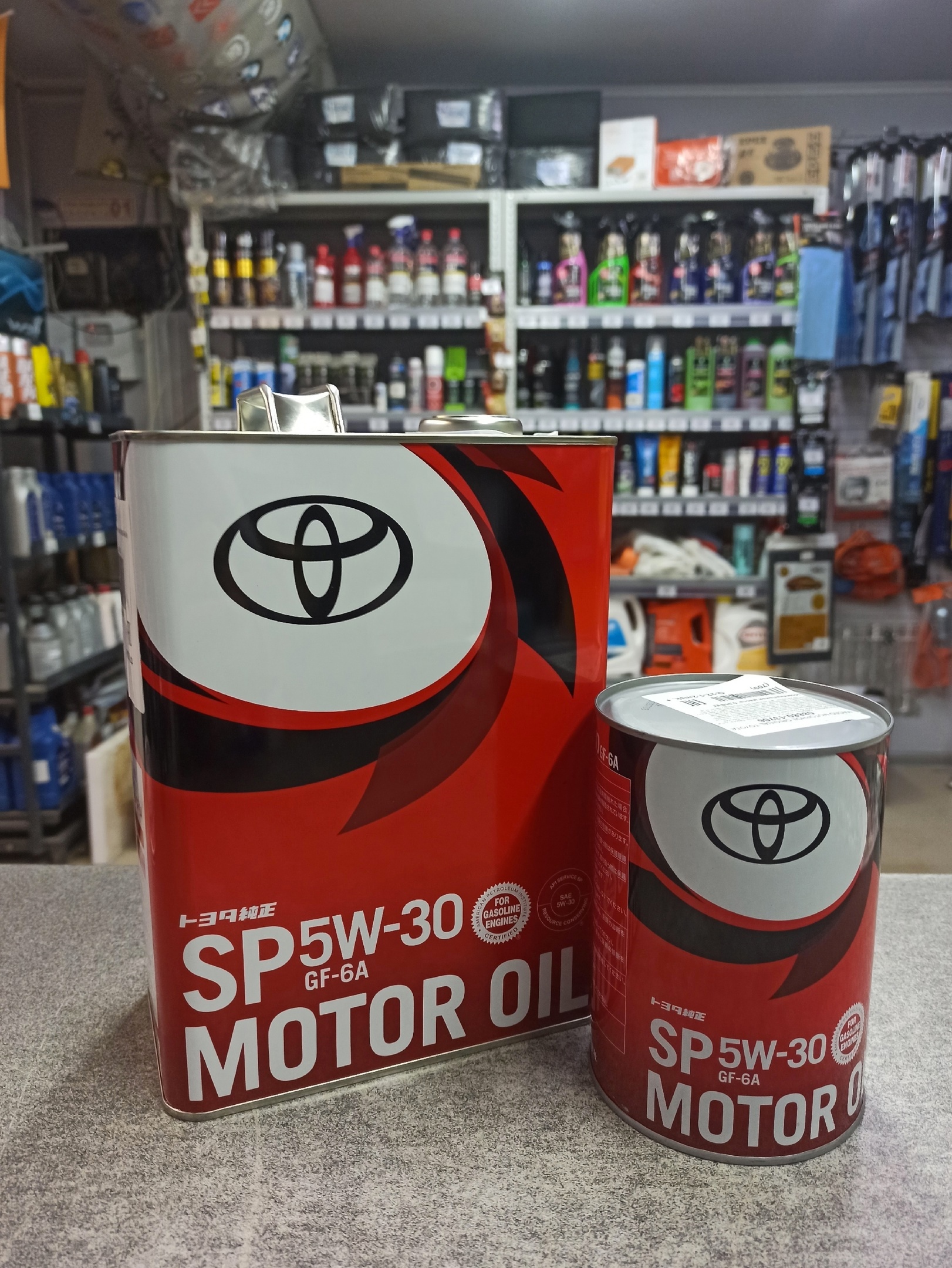 Масло моторное "Toyota" 5W30 SP GF-6A синтетическое!