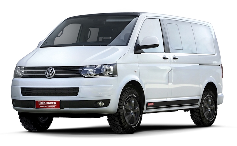 Пружины с завышением +30мм Trekfinder (H&R) для Volkswagen Bus T5, T6
