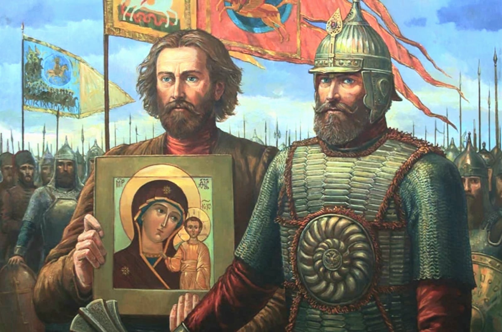 С праздником Казанской иконы Божьей Матери и днём народного единства!