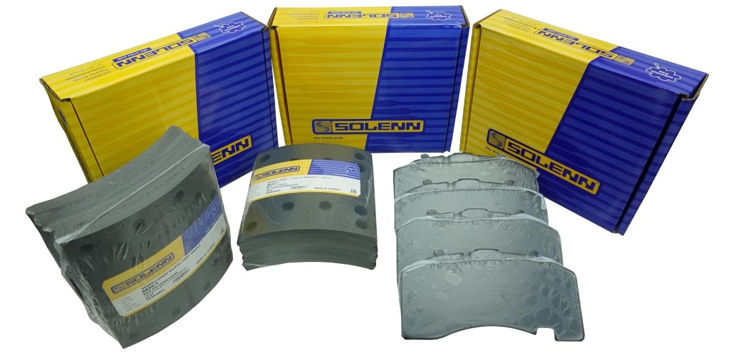 SOLENN - reliable brake pads and linings in the Europart warehouse