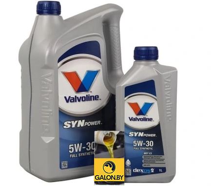 Моторное масло Valvoline SynPower XL-III C3 5W-30 5л