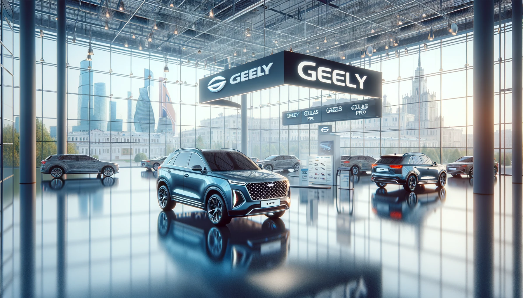 Исчерпание запасов Geely Atlas Pro в московских дилерских центрах