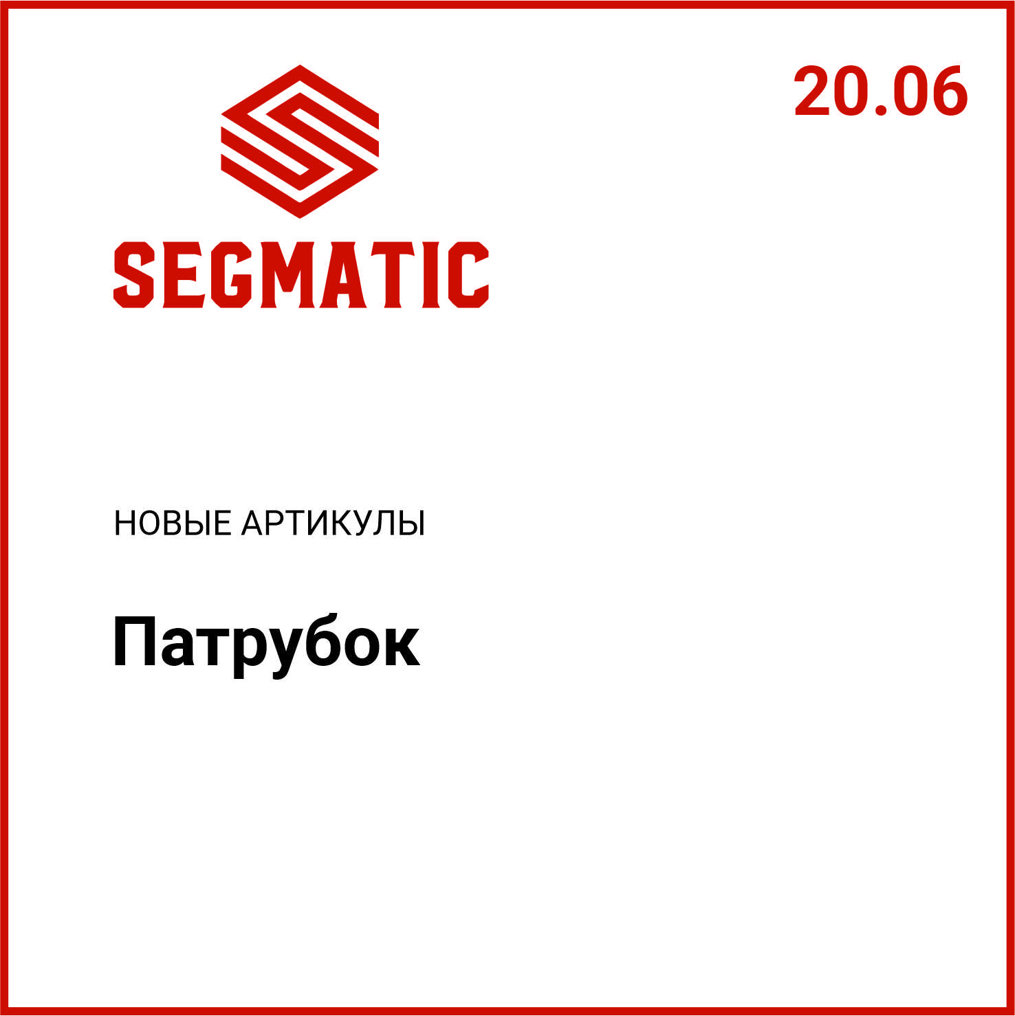 Расширение ассортимента SEGMATIC