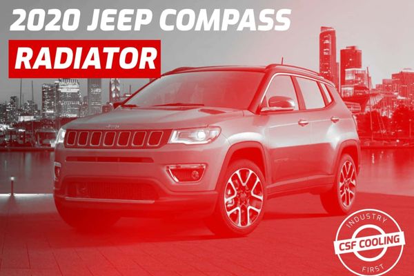 Радиатор CSF для Jeep Compass 2020