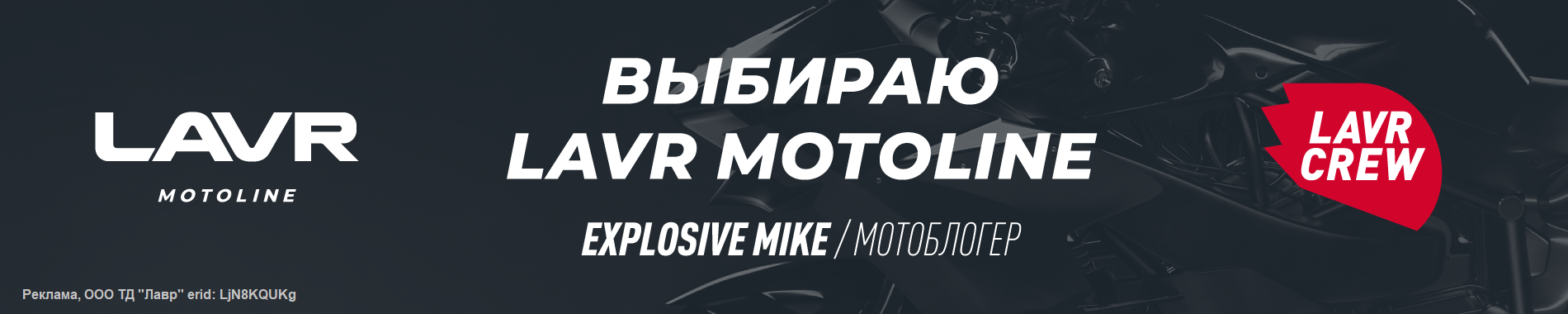 LAVR MOTOLINE выбирают профессионалы