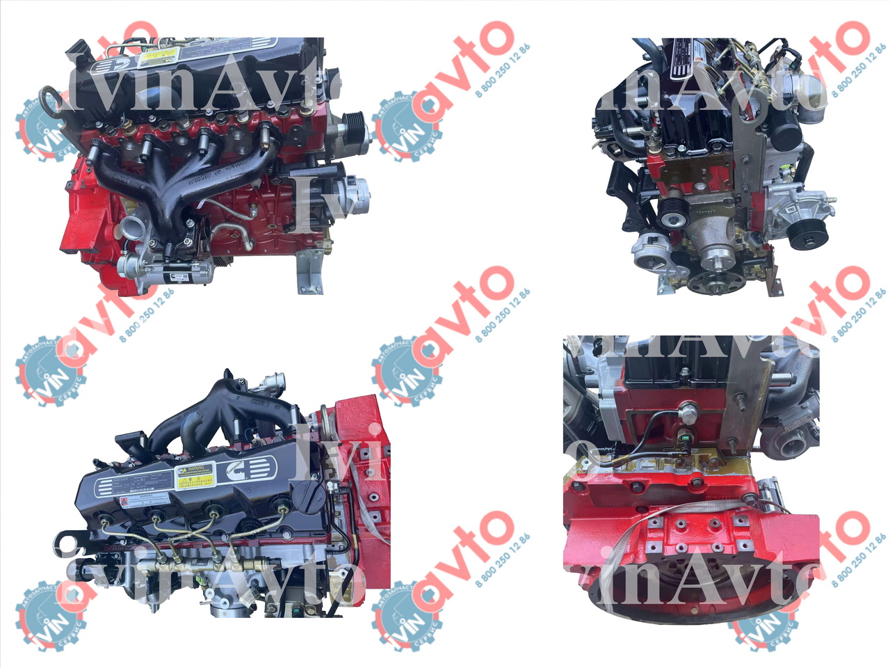 Двигатель в сборе с навесным ISF3.8 E5 Jac N120 Foton Камаз CUMMINS - ISF38S5154