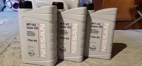 масло мкпп nissan