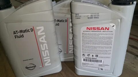 масло автомат nissan