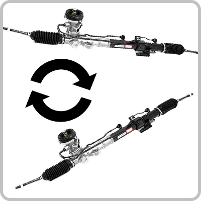 Обмен рулевых реек