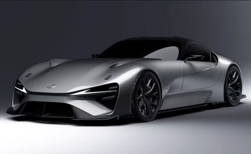 Концепт суперкара Lexus EV 2025 года