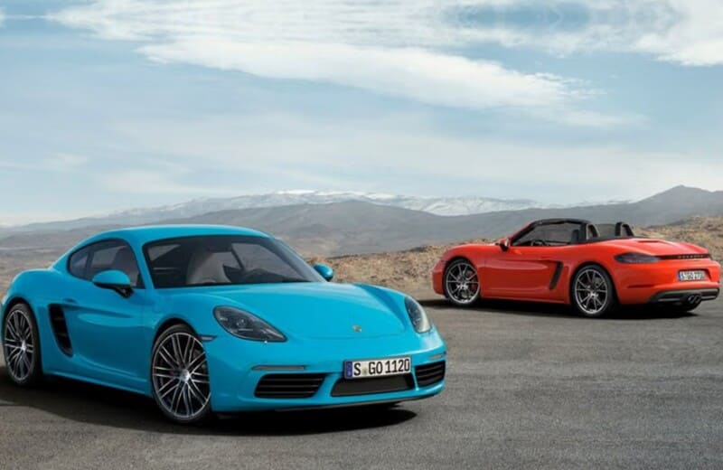 Porsche 718 Cayman and Boxster EVs