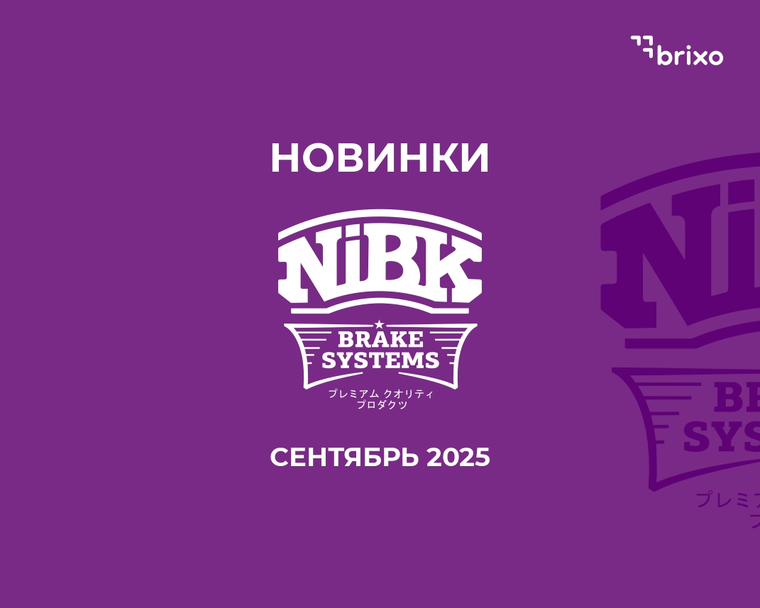Новинки сентября 2025 в ассортименте NiBK