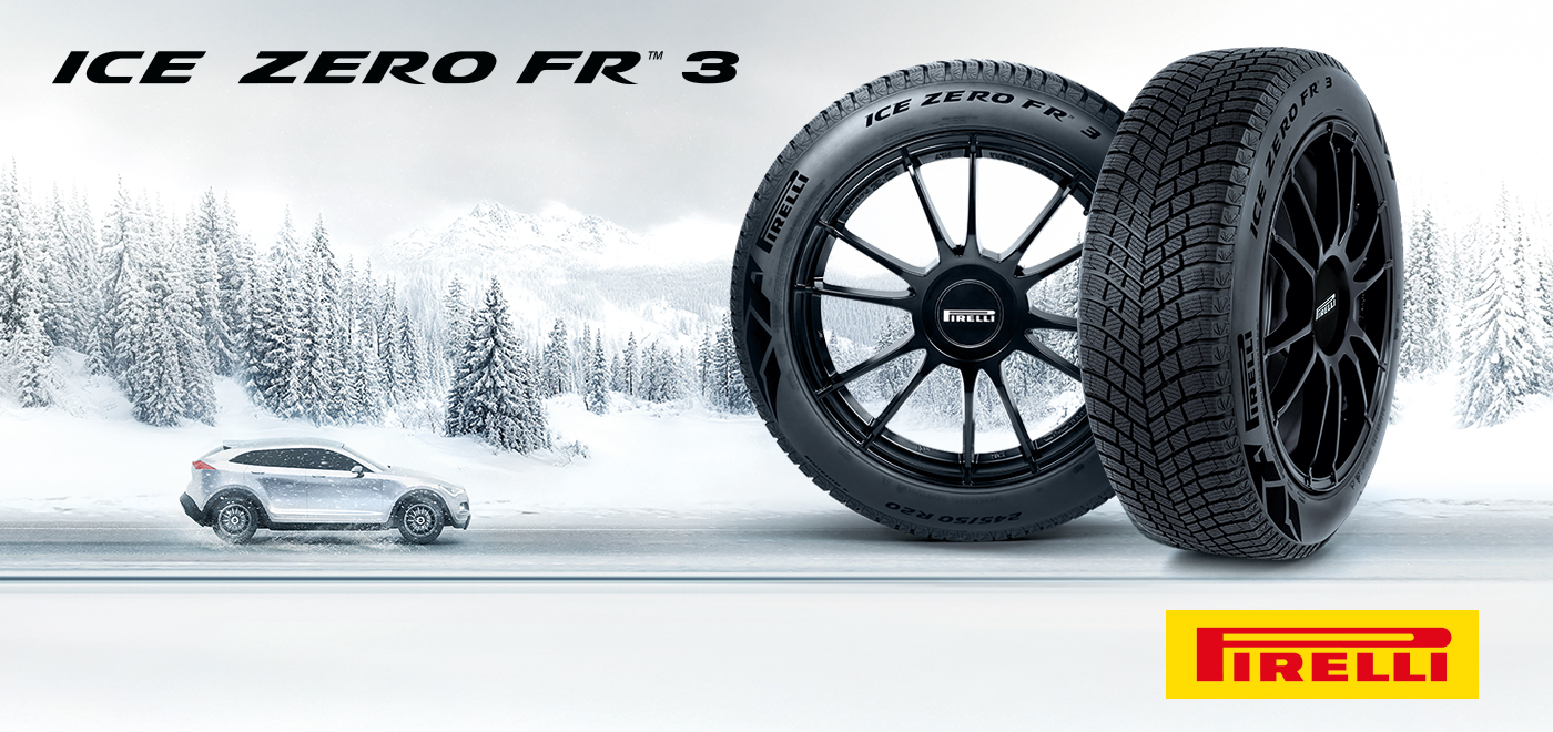Pirelli представила новые зимние шины ICE ZERO FR 3