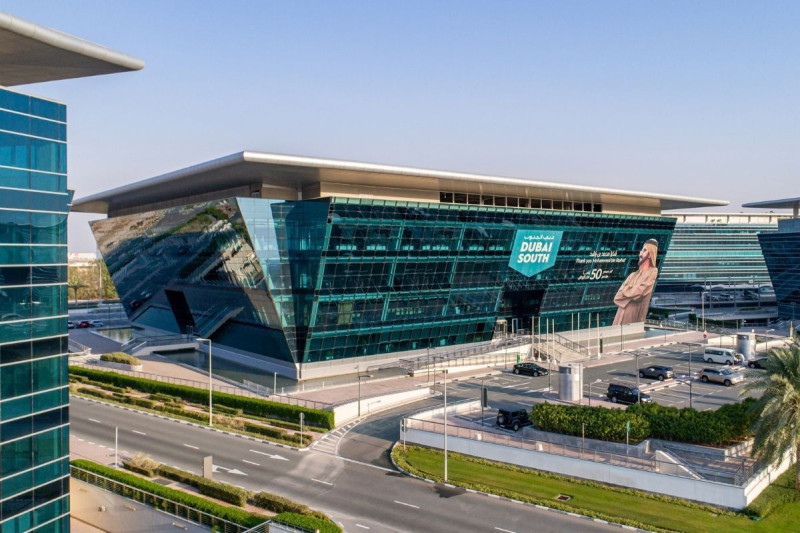 Dubai contact illustration
