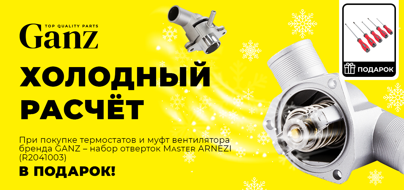 Акция GANZ: Холодный расчёт
