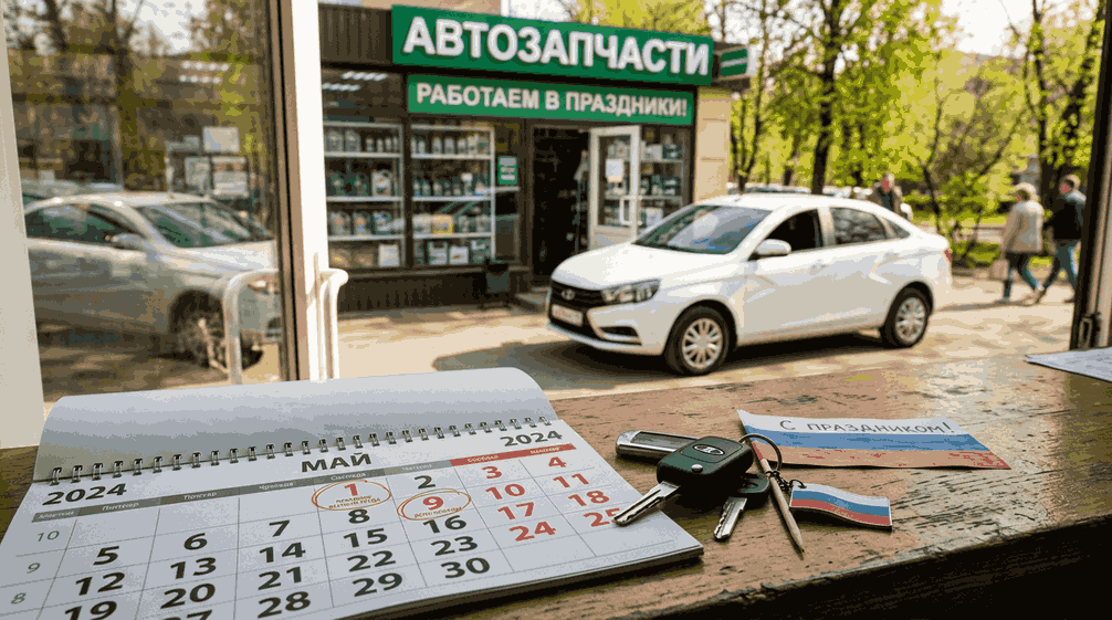 Режим работы BelovParts на майские праздники