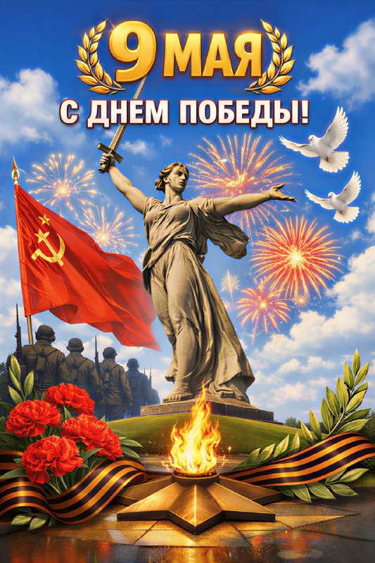 С праздником 9 мая!