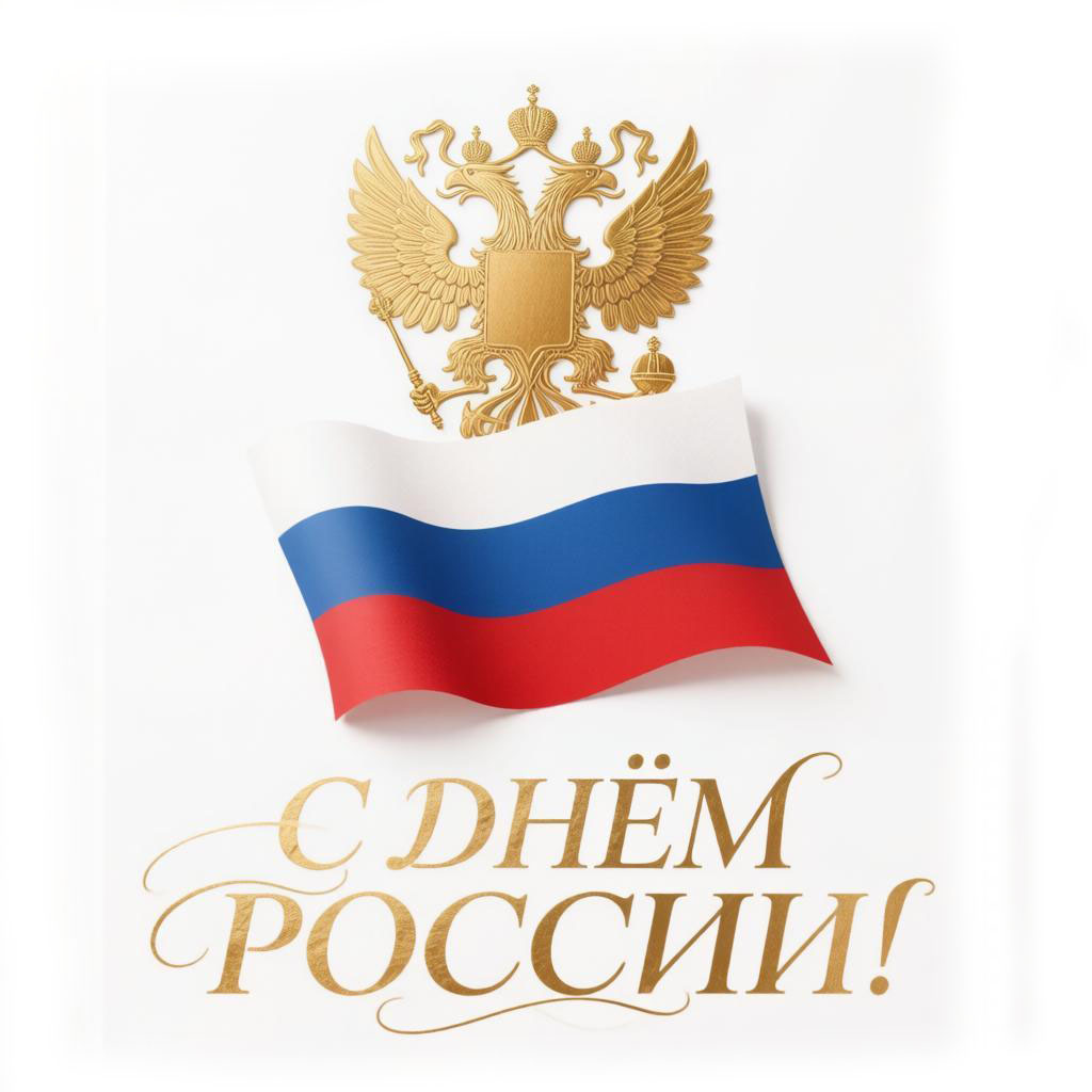 Поздравляем с днём России!