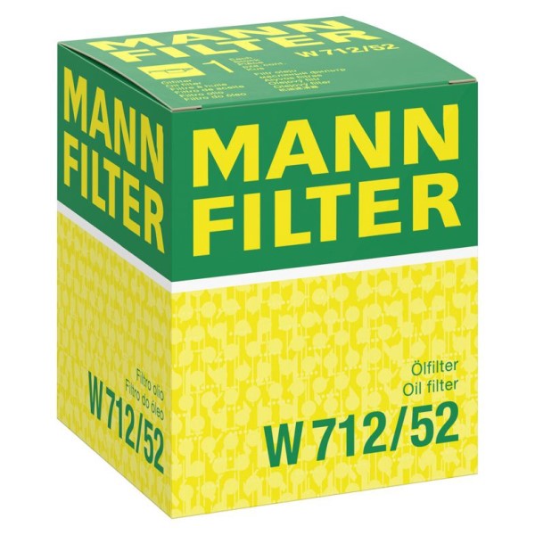Масляный фильтр MANN W71252