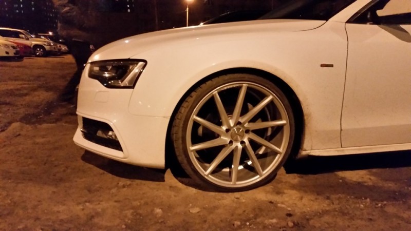 Audi a5 пружины с занижением