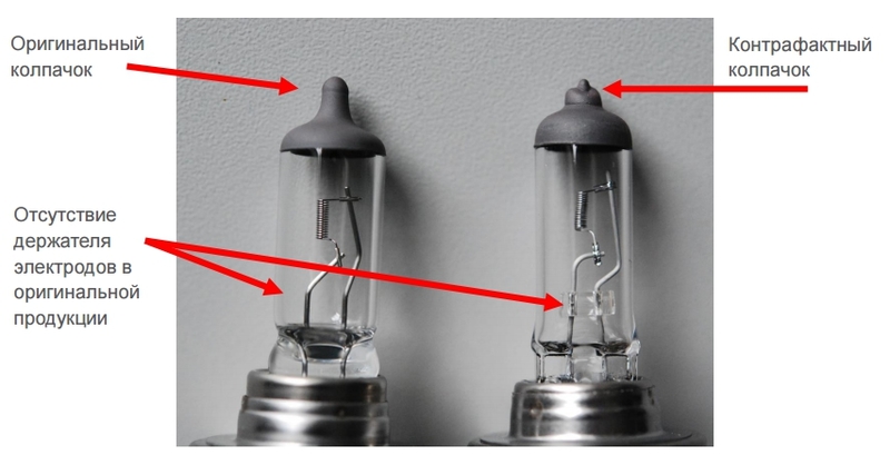 Как отличить подделку ксенон osram - фото