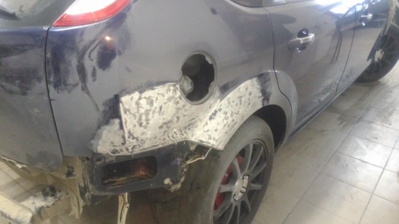 Менять крыло или ремонтировать после дтп - 98 фото